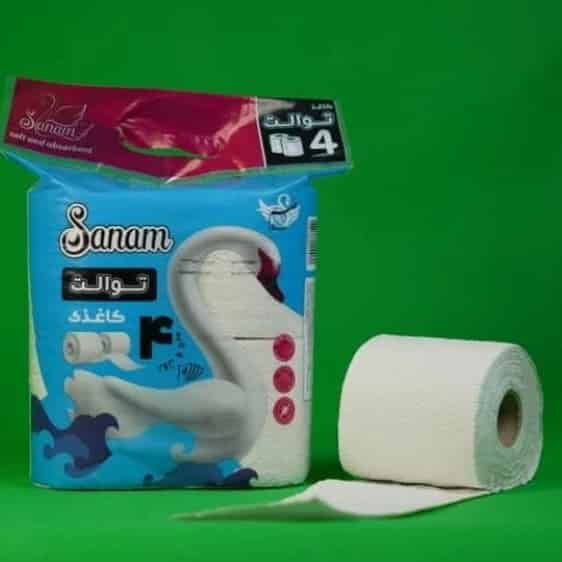 دستمال توالت sanam